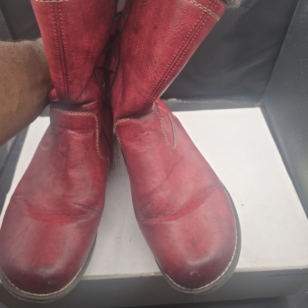 Remonte Red Winter & Rain Boots